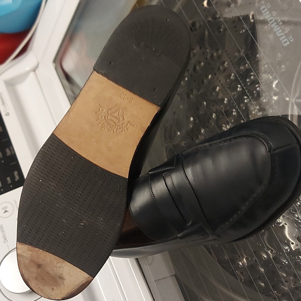 Classic J.M Weston Black Penny Loafers - Picture 9 of 16